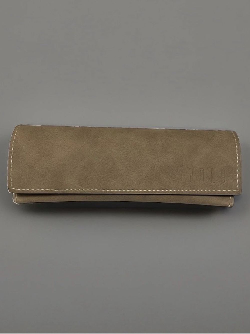 Volo Eyeglasses Sunglasses Petite Suede Brown Case